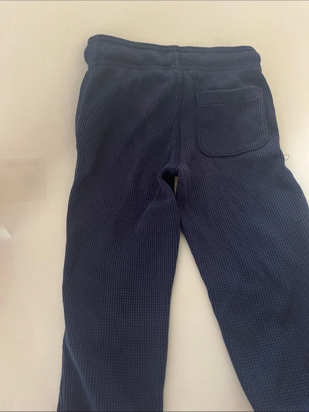 Carter's Navy Waffle Knit Jogger Pants
